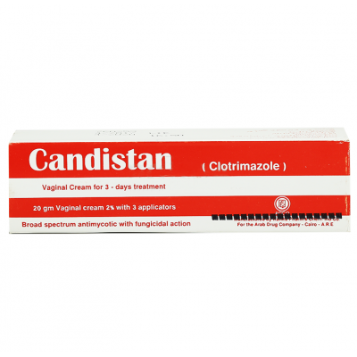 CANDISTAN 2% VAGINAL CREAM ( CLOTRIMAZOLE ) 20 GM